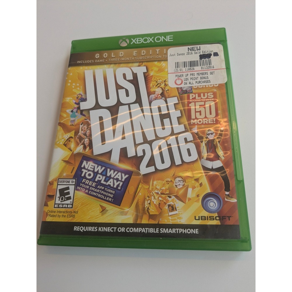Just Dance 2016 Gold Edition Xbox One Ubisoft Music Dance Game with Unlimited